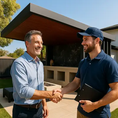 Customer Handshake Photo